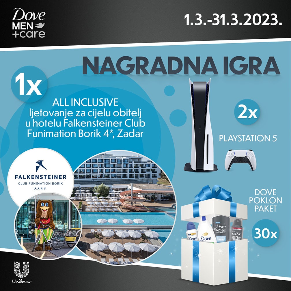 Dove Men+Care nagradna igra