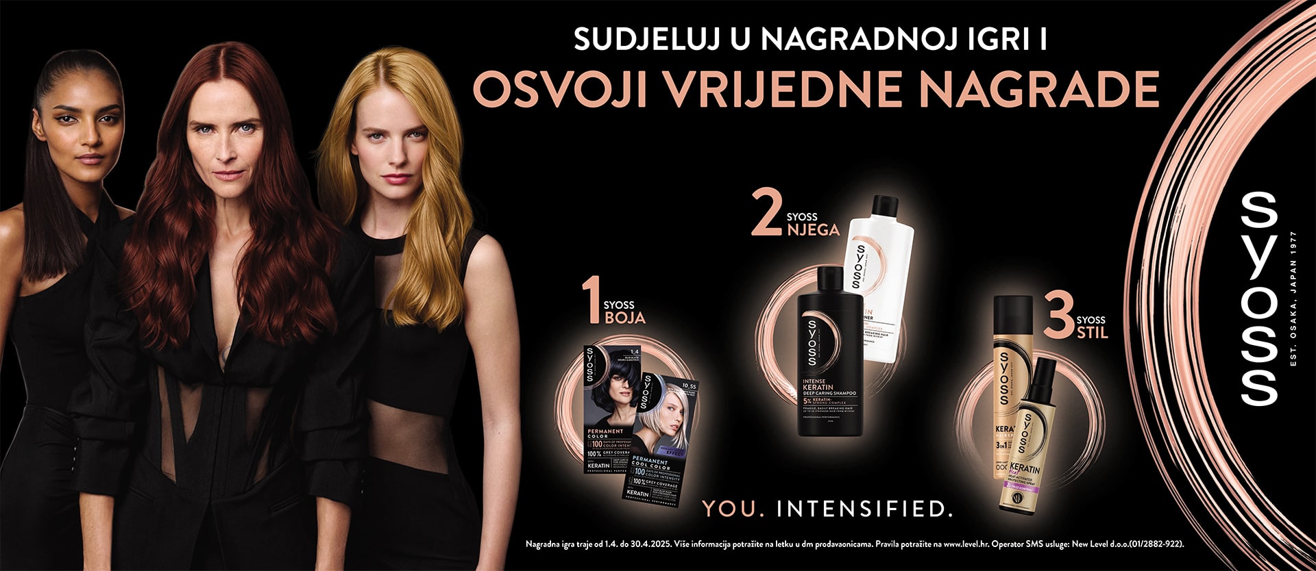 Syoss nagradna igra: Osvoji Dyson