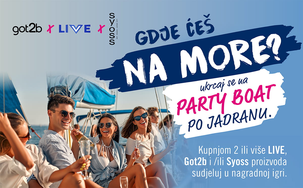 LIVE, Got2b i Syoss nagradna igra