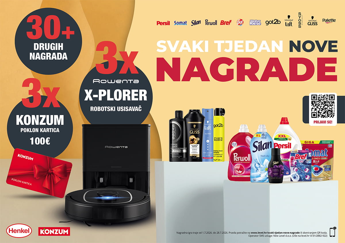 Henkel nagradna igra: Pametnom kupnjom do bezbrižnog ljeta!